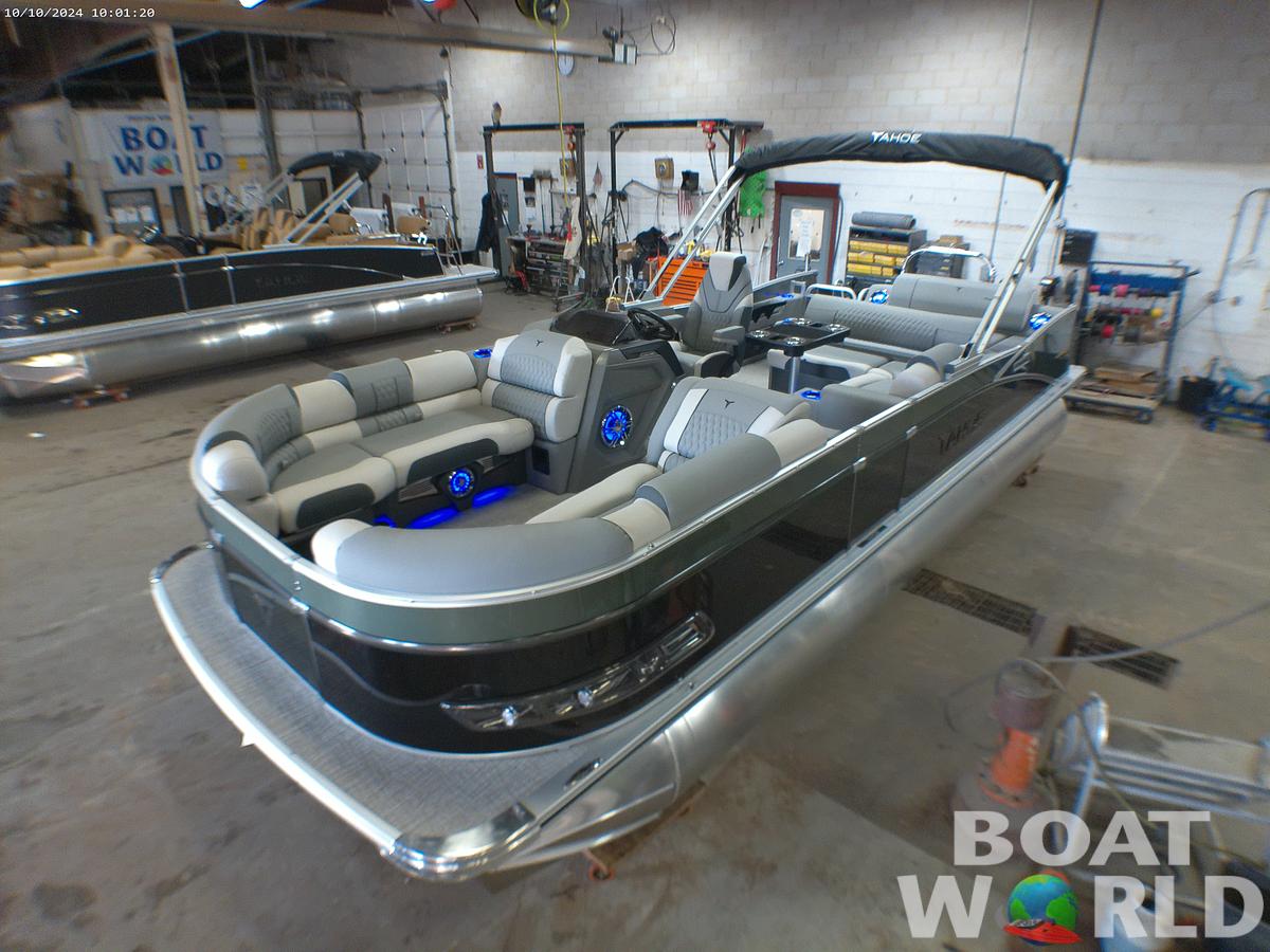 2025 Tahoe Pontoons Cascade 2385 Swingback (VRL) Tritoon & Honda 4-Stroke EFI