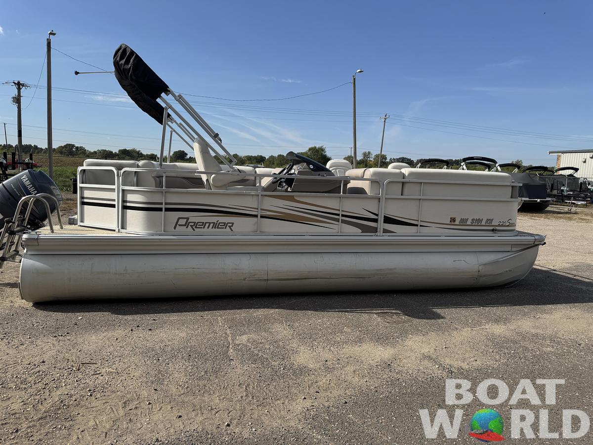 Used 2009 Premier 220 SunSpree DL Pontoon