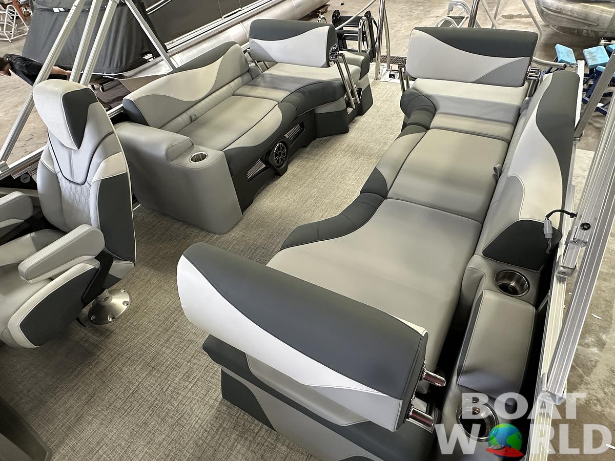 2025 Tahoe Pontoons LTZ 2385 Quad Lounge Shift Flip & Honda 4-Stroke EFI