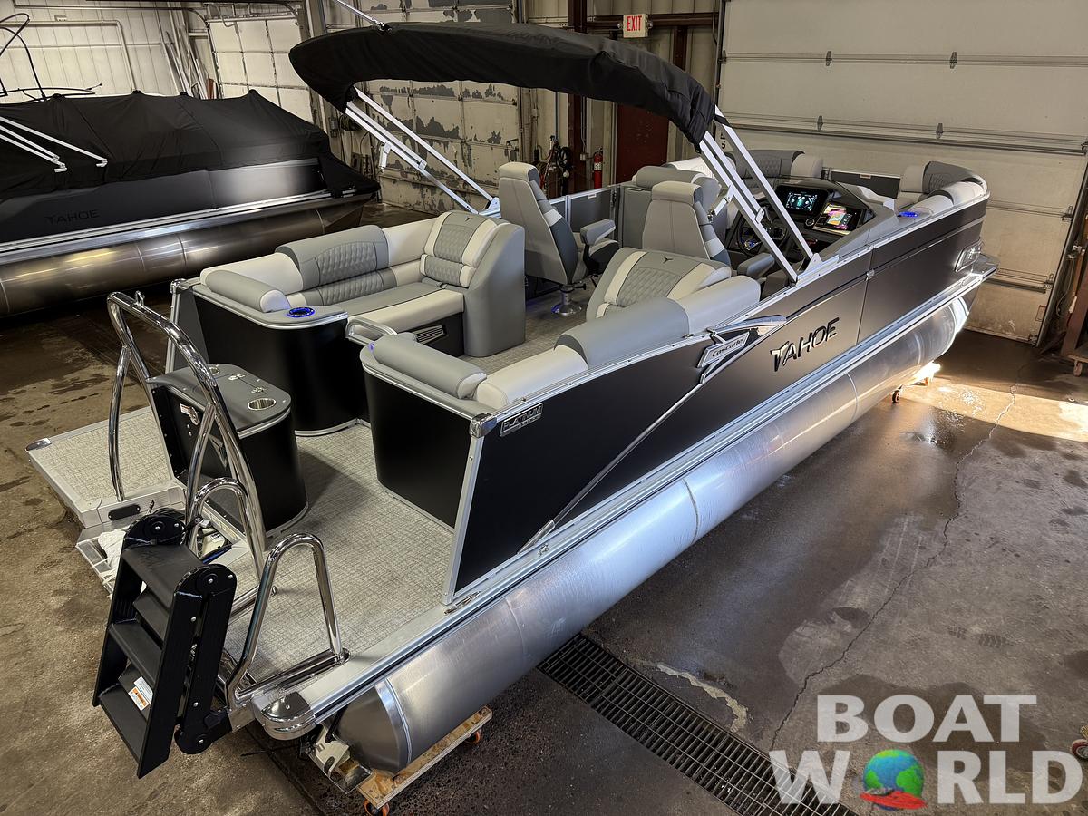 2025 Tahoe Pontoons Cascade 2385 Quad Lounge & Honda 4-Stroke EFI