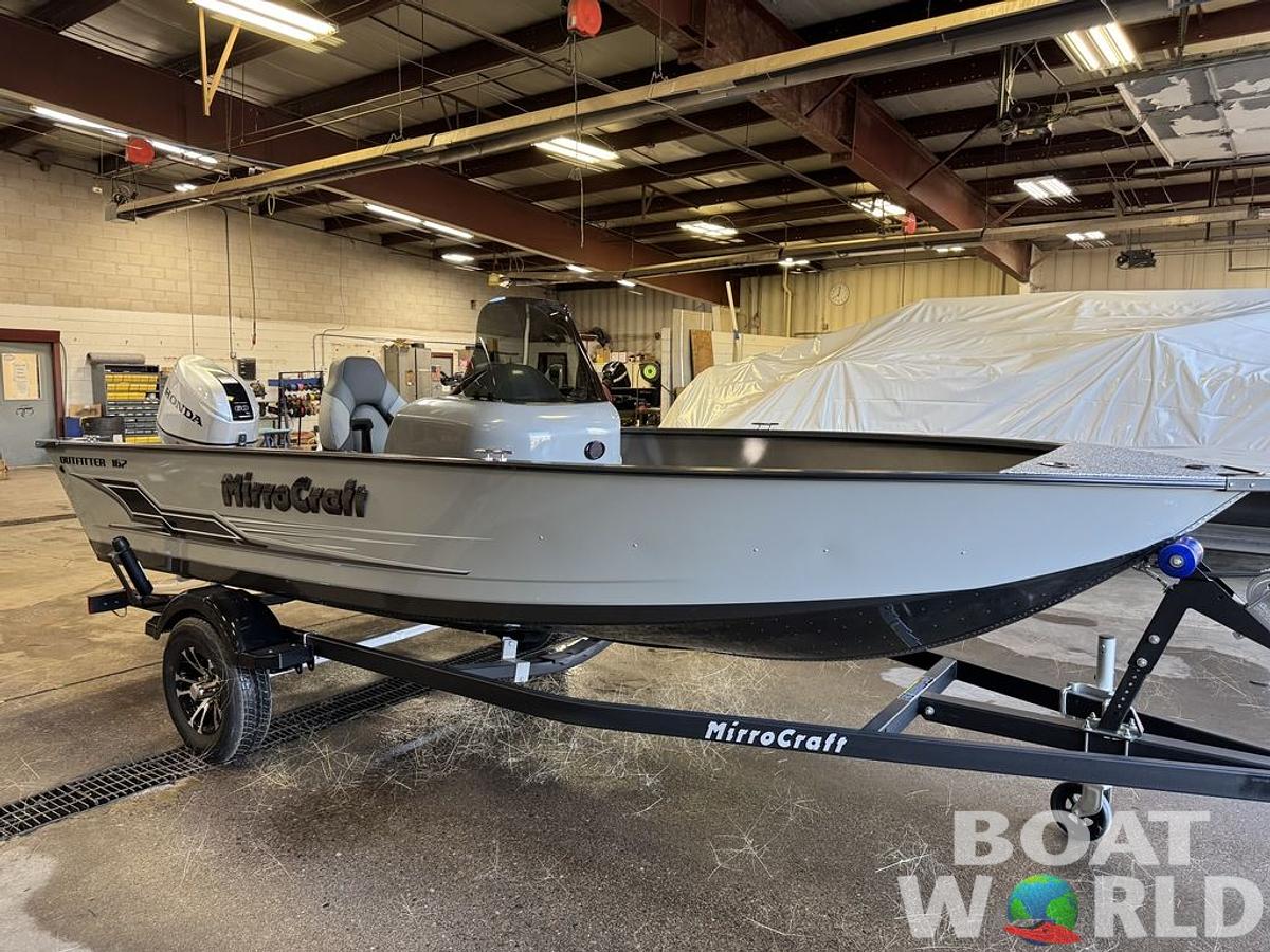 2025 Mirrocraft F167 Side Console & Honda 60HP 4-Stroke EFI