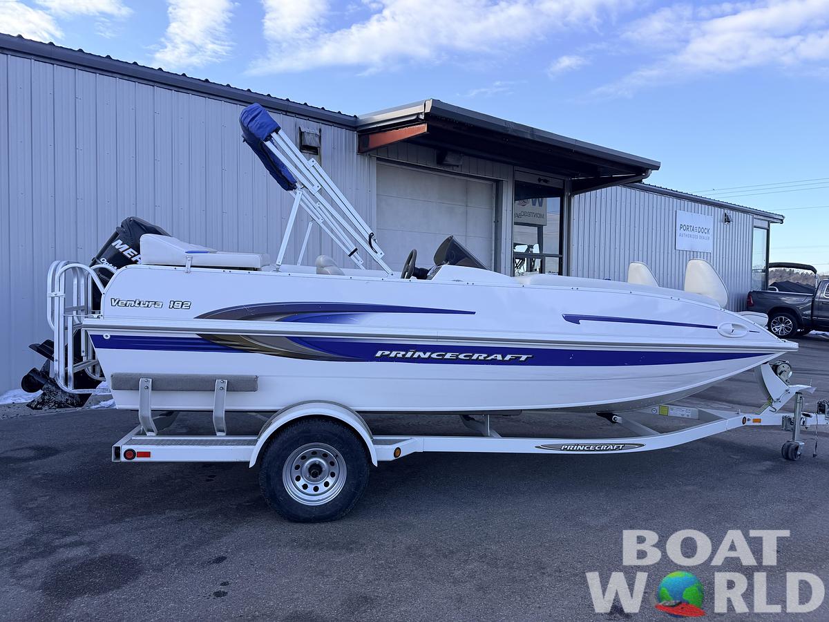 Used 2008 Princecraft Ventura 192 Deck Boat
