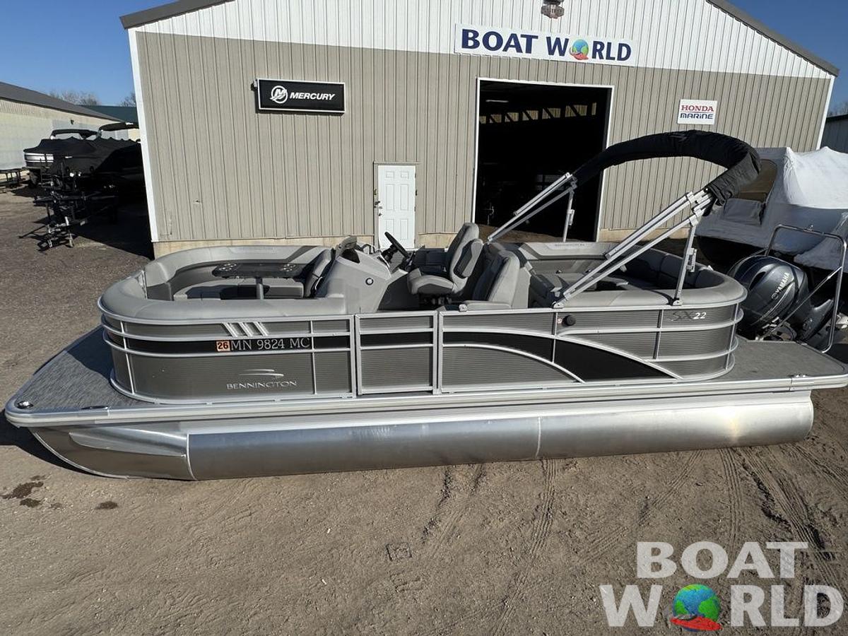 Used 2021 Bennington 22 SSRX Pontoon & 115HP Yamaha