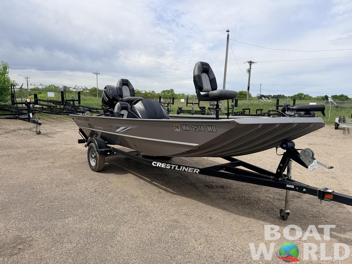 Used 2021 Crestliner 1700 Ridge & 40HP Mercury 4Stroke - $15,995