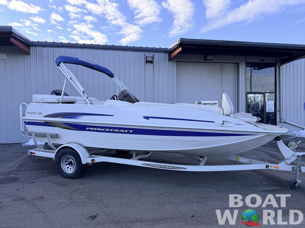 Used 2008 Princecraft Ventura 192 Deck Boat