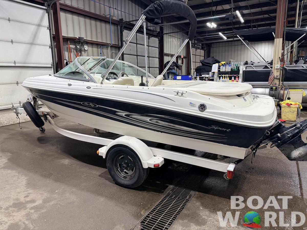 Used 2004 Sea Ray Sport 180 Runabout & 135HP 3.0L Mercruiser - $7,995