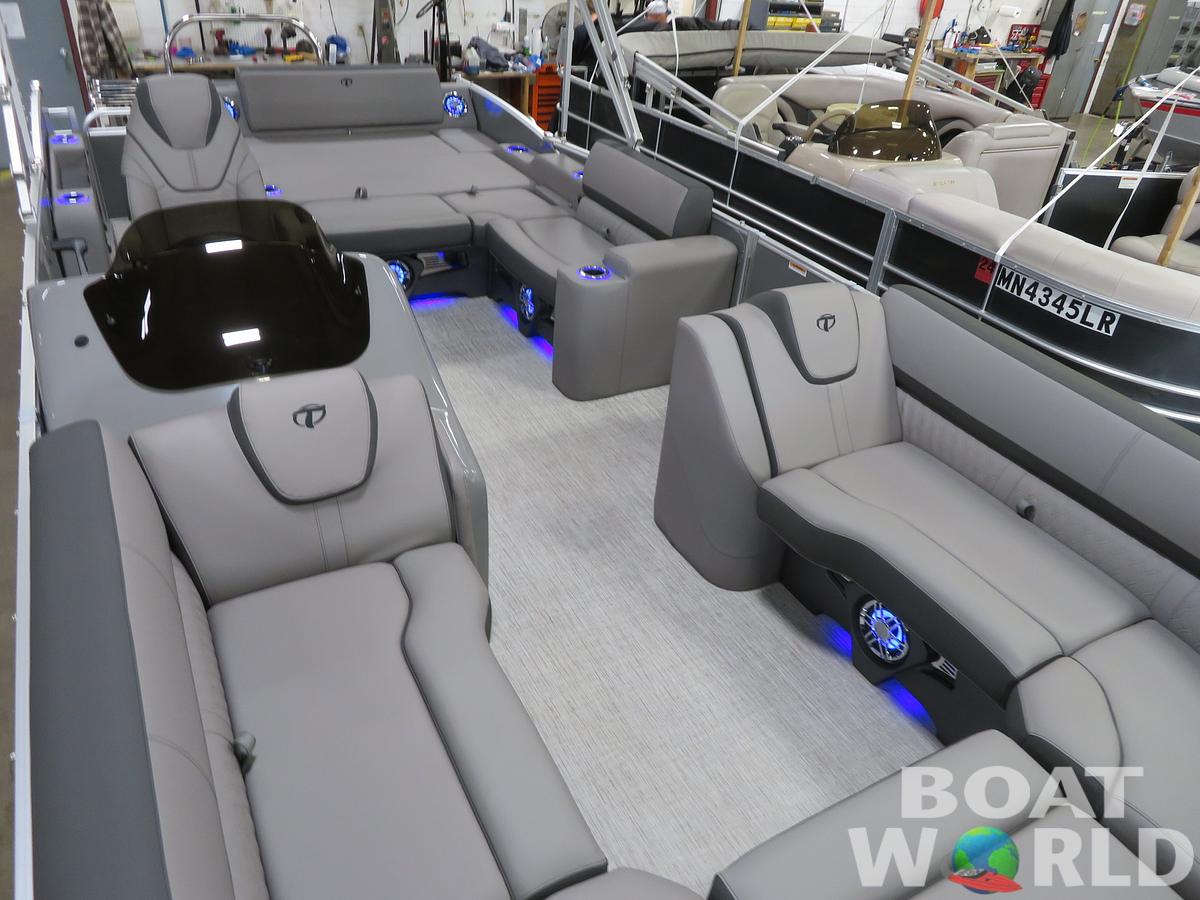 2024 Tahoe Pontoons Cascade 2385 VRL Swingback & Honda 140HP 4-Stroke EFI