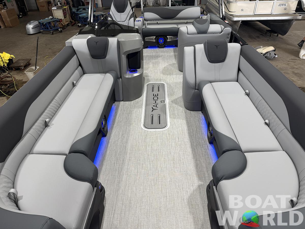 2027 Tahoe LTZ 300HP VRB 2585 Swingback Tritoon $69,995