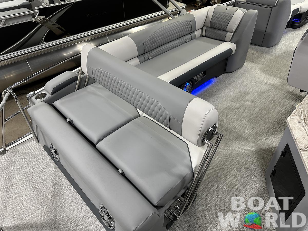 2025 Tahoe Pontoons Cascade 2385 Cruise Rear Bench (CRB) & Honda 4-Stroke EFI