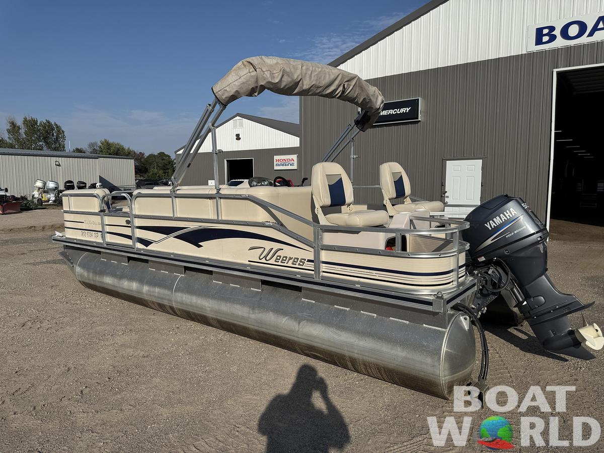 Used 2009 Weeres Family Fish Deluxe 220 Pontoon