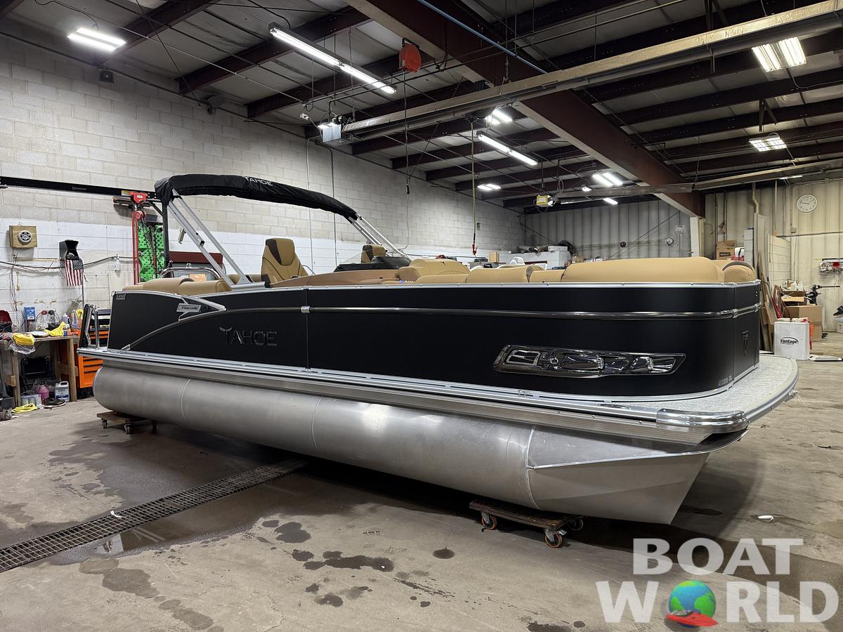 2025 Tahoe Pontoons Cascade 2385 Quad Lounge & Honda 4-Stroke EFI