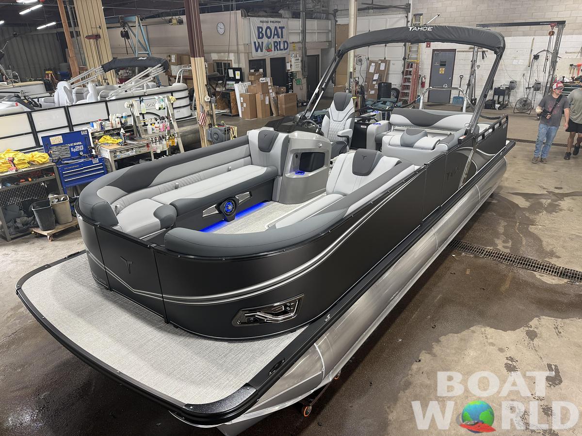 2027 Tahoe LTZ 300HP VRB 2585 Swingback Tritoon $69,995