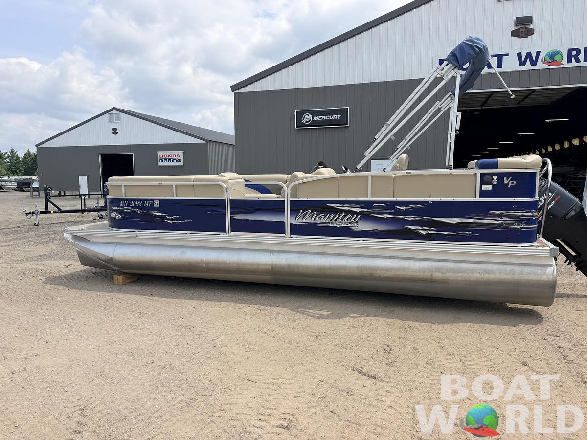 Used 2013 Manitou 220 Xplode VP Tritoon & 150HP Yamaha 4Stroke -$29,995