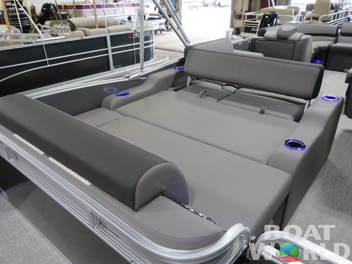 2024 Tahoe Pontoons Cascade 2385 VRL Swingback & Honda 140HP 4-Stroke EFI
