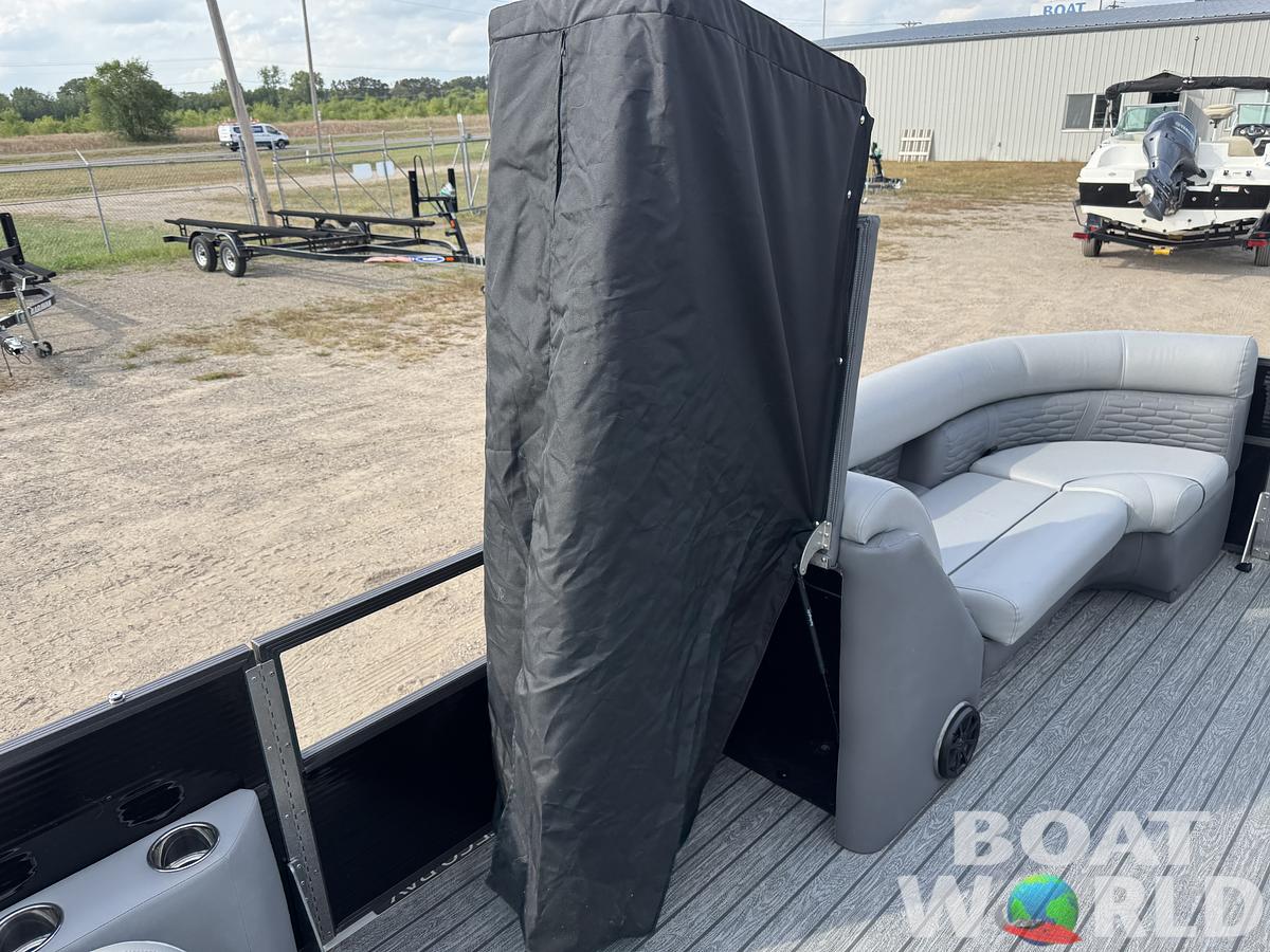 Used 2023 Montego Bay 8522 Quad Lounge Pontoon with 115HP Honda Fourstroke EFI