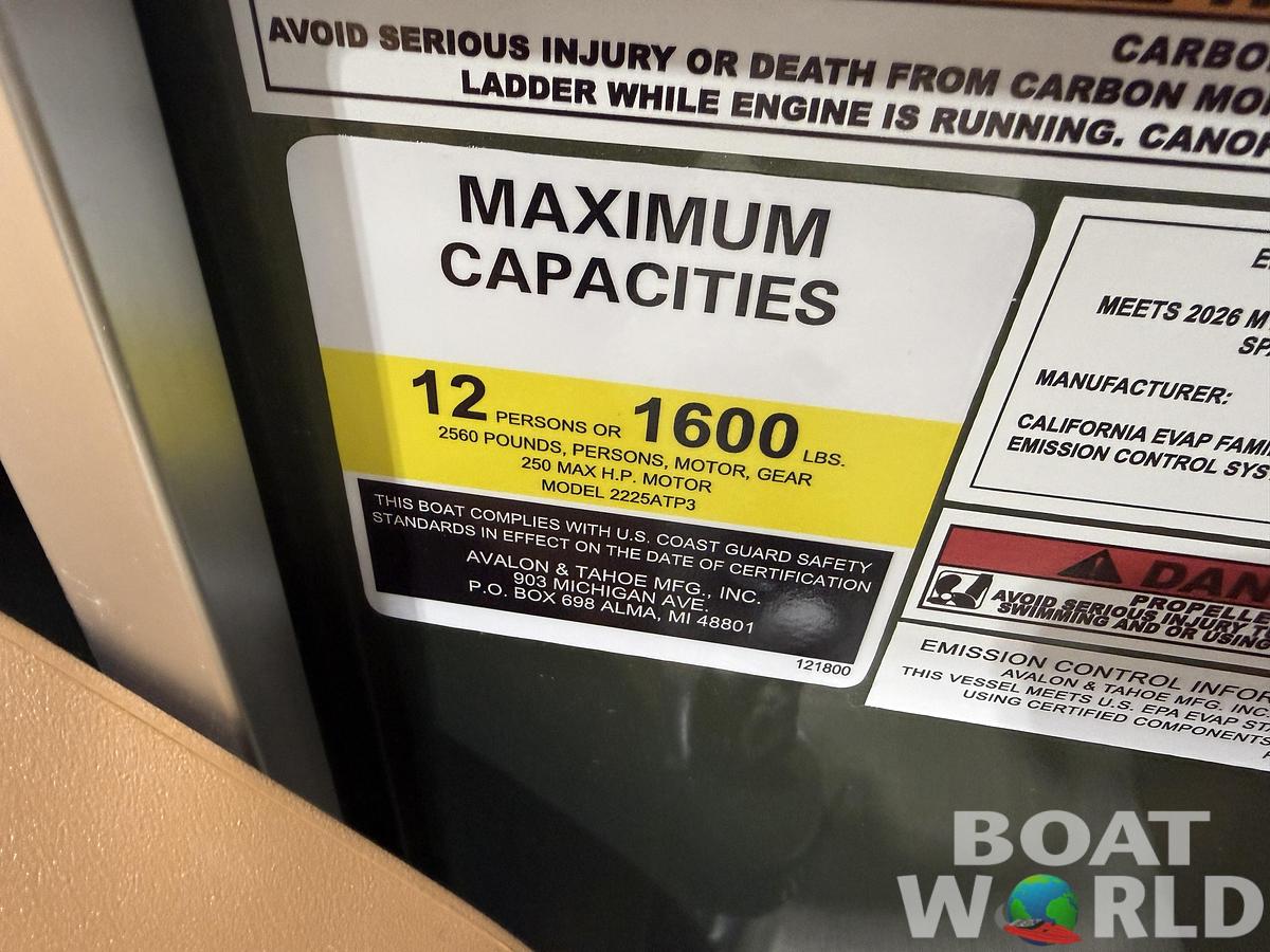 2026 Tahoe LTZ 2385 Quad Lounge Tritoon $51995