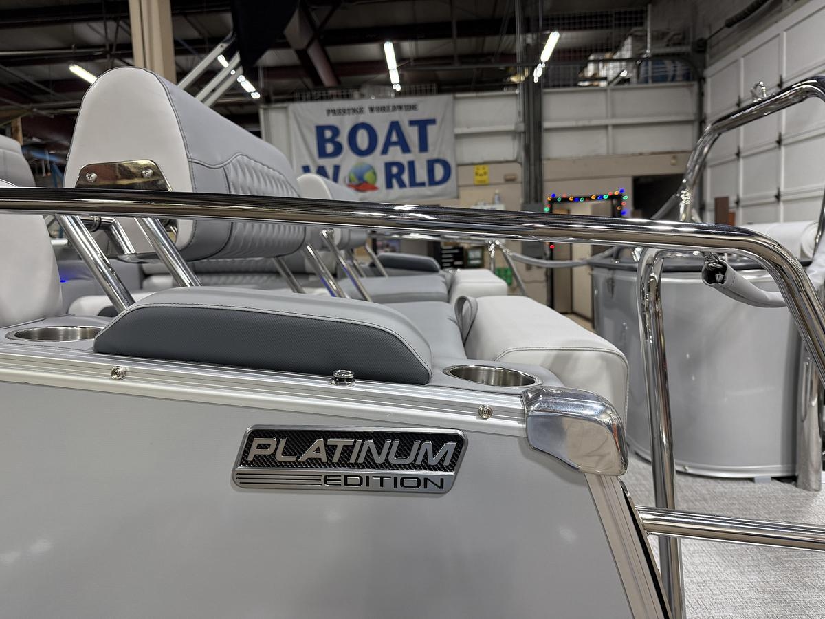 2025 Tahoe Pontoons Cascade 2385 Quad Lounge Shift SS Tritoon & Honda 225HP Outboard