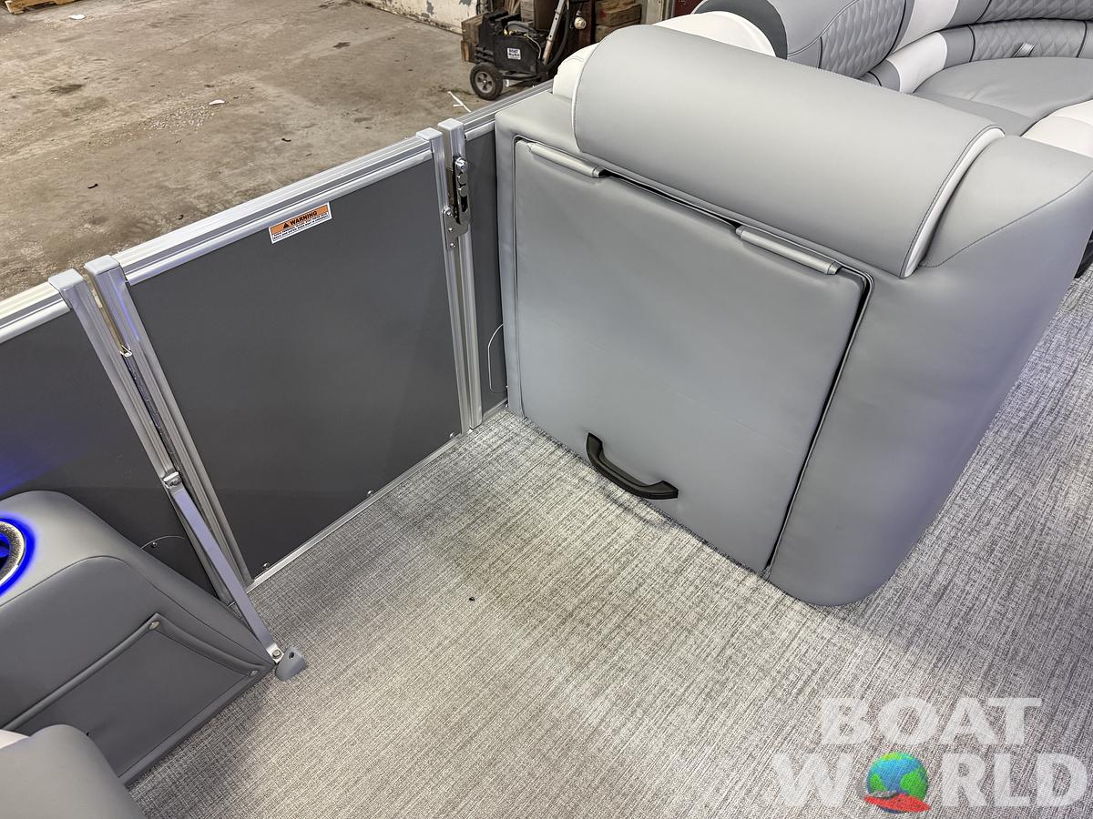 2025 Tahoe Pontoons Cascade 2385 Quad Lounge Tritoon & Honda 4-Stroke EFI