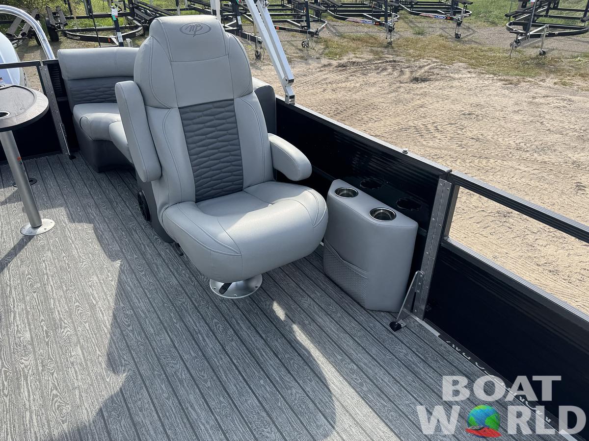 Used 2023 Montego Bay 8522 Quad Lounge Pontoon with 115HP Honda Fourstroke EFI