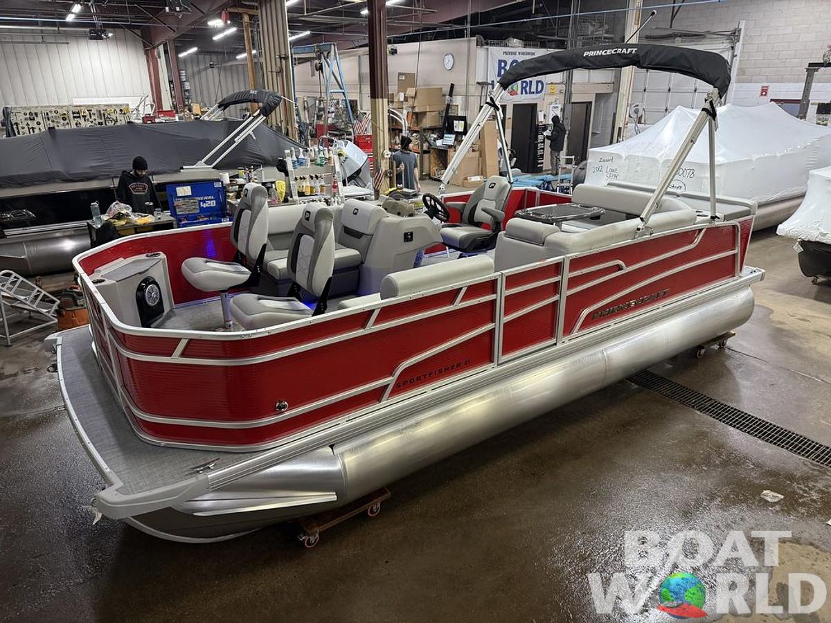 2025 Princecraft 21 Sportfisher 2-S Pontoon & Mercury 4-Stroke EFI