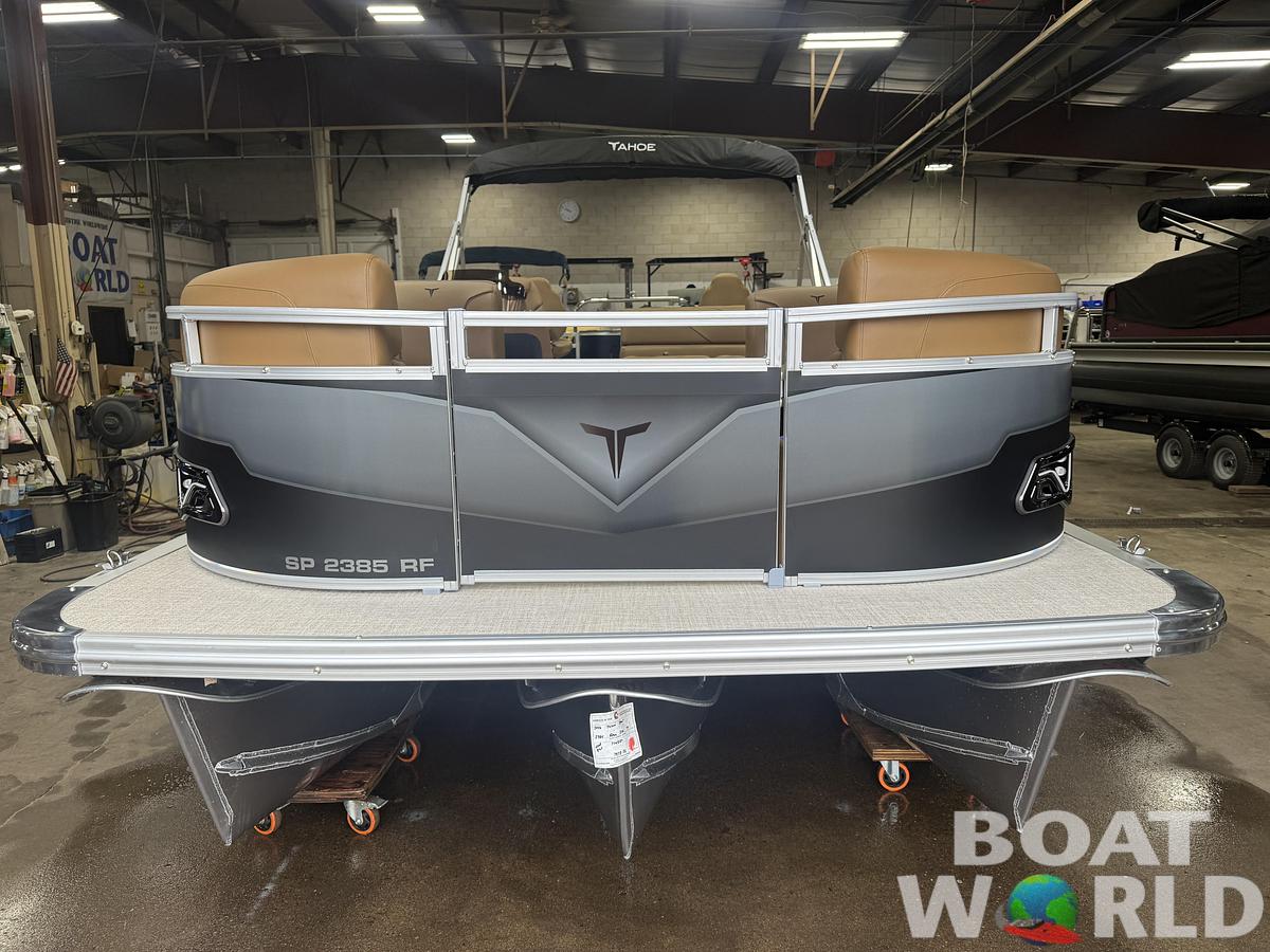 2026 Tahoe Pontoons Sport 2385 Rear Fish Tritoon