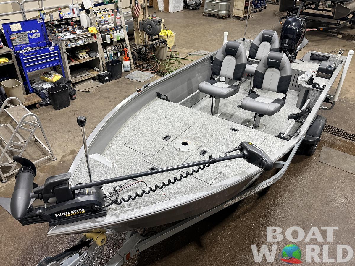 Used 2021 Crestliner 1650 Discovery Aluminum Fishing Boat - $13,995