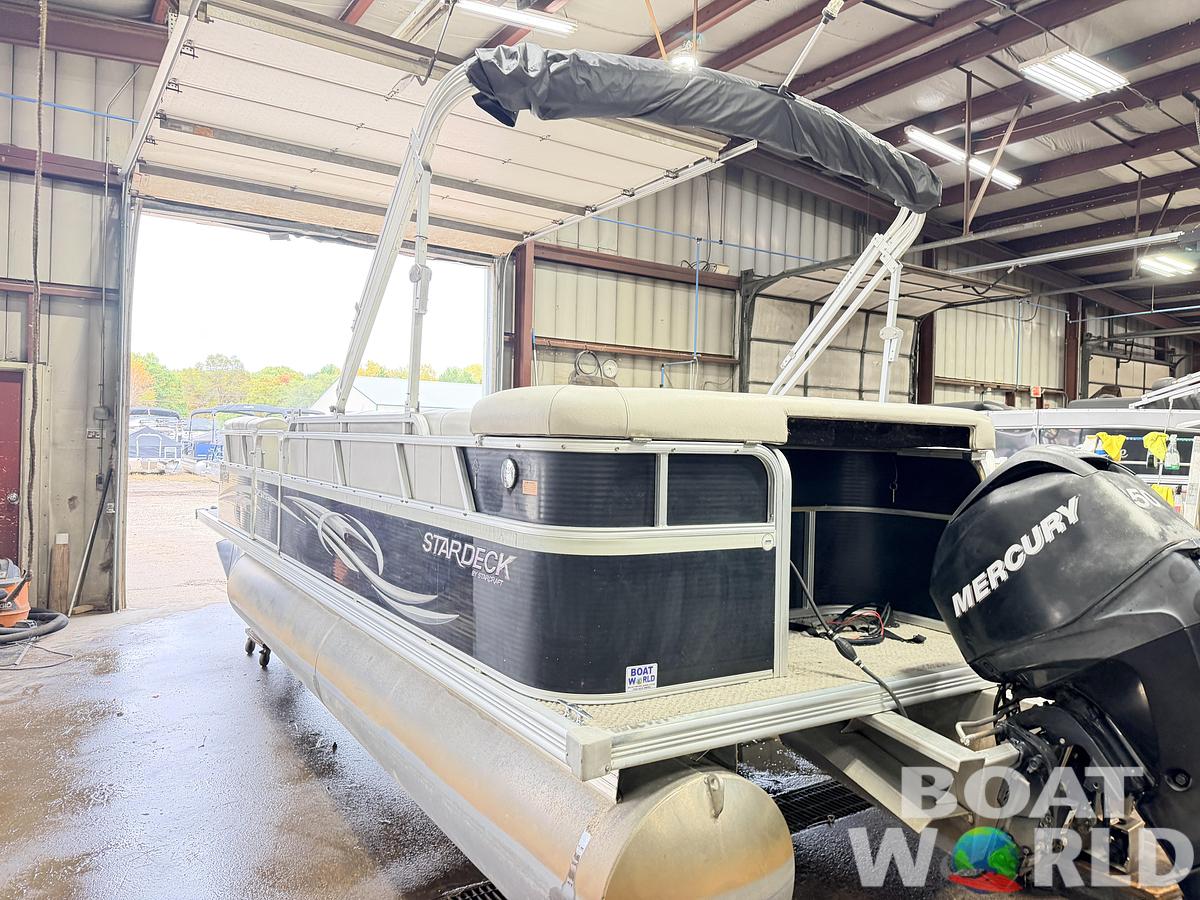 Used 2010 Starcraft StarDeck 8522 & 50HP Mercury 4Stroke -$14,995