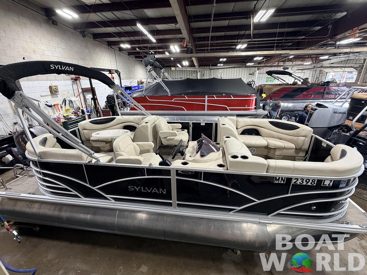 Used 2019 Sylvan MIrage 820 LZ Quad Lounge & 90HP Yamaha -$27,995