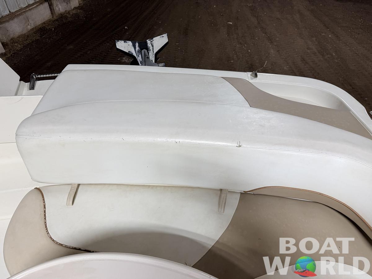 Used 2003 Glastron DX215 Deck Boat & 220HP 5.0L Volvo/Penta with Tandem Axle Trailer -$9,995