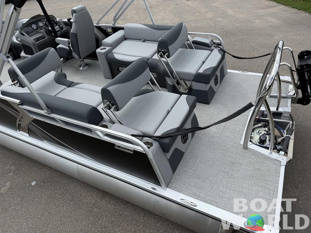 2025 Tahoe Pontoons LTZ 2385 Quad Lounge Shift Flip & Honda 4-Stroke EFI
