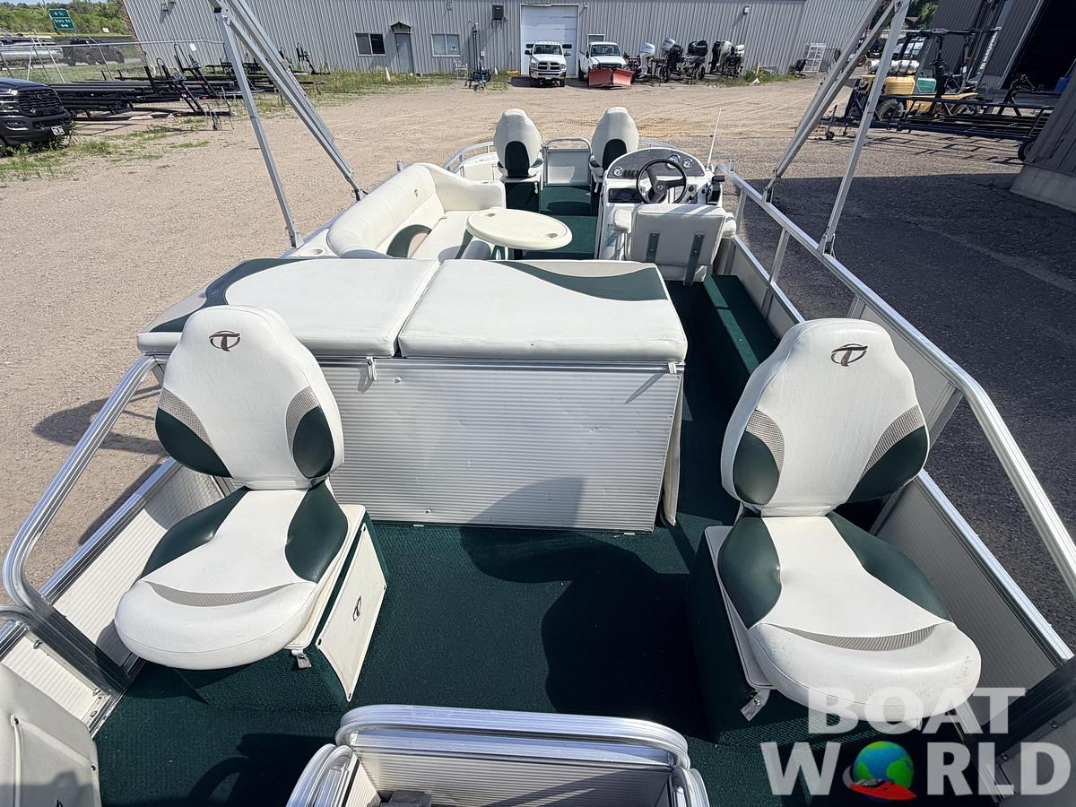 Used 2008 Tahoe Pontoons 22 Fish 'N Fun & (2021) 90HP Mercury 4Stroke EFI -$17,995