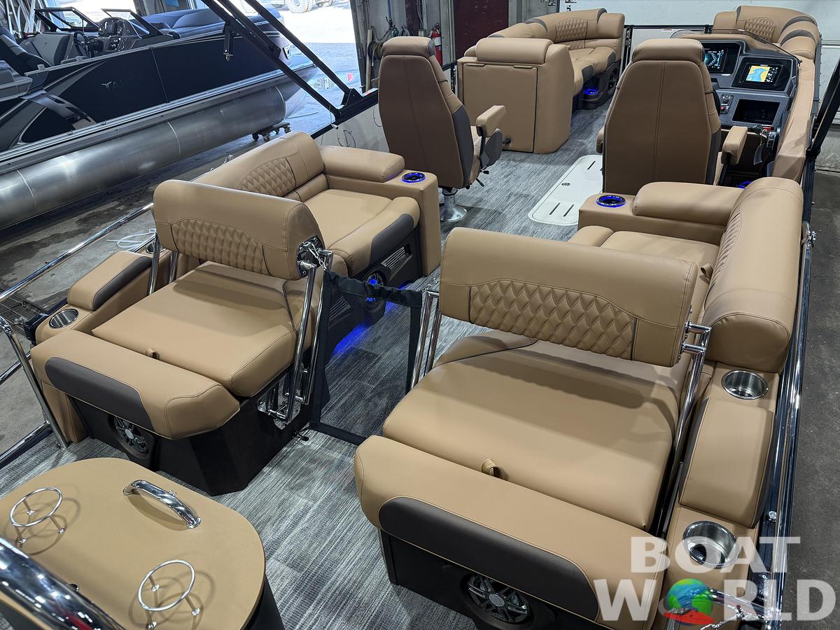 2026 Tahoe Cascade 2385 Quad Lounge Shift SS Tritoon $73995