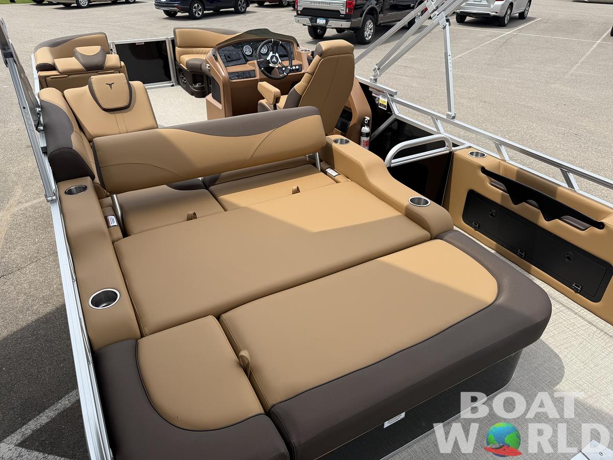 2025 Tahoe Pontoons LTZ 2385 Swingback (VRB) & Honda 4-Stroke EFI