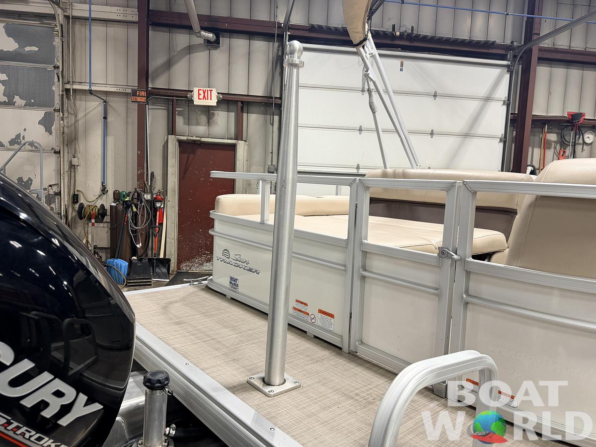 Used 2017 Sun Tracker  Party Barge 22 150HP Tritoon $34,995