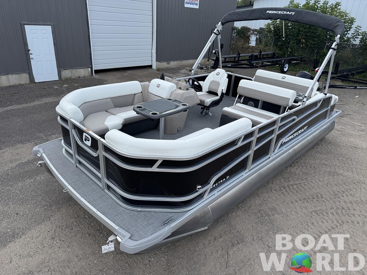Used 2024 Princecraft Vectra 21 RL Dinette Swingback Pontoon
