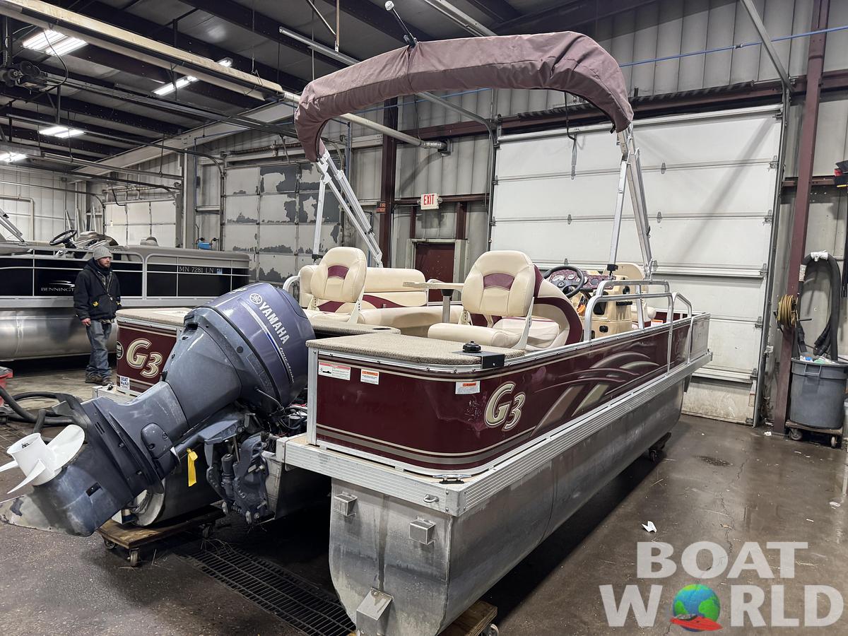 Used 2012 G3 SunCatcher LV 188 Fish Pontoon