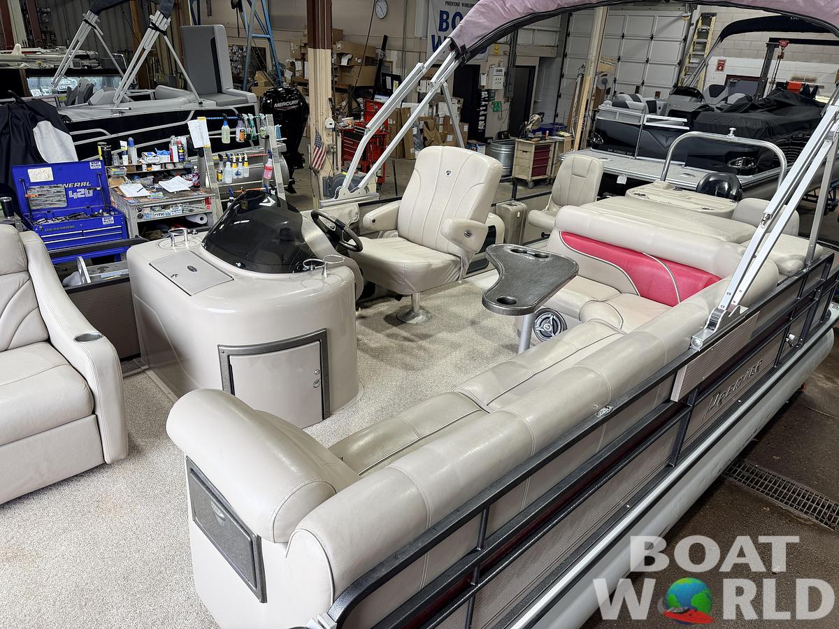 Used 2007 Premier 251 Cast-a-Way Fish & Cruise Pontoon & 115HP Mercury 4Stroke - $19,995