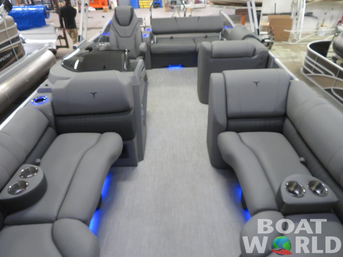 2024 Tahoe Pontoons Cascade 2385 Swingback (VRB) & Honda 4-Stroke EFI