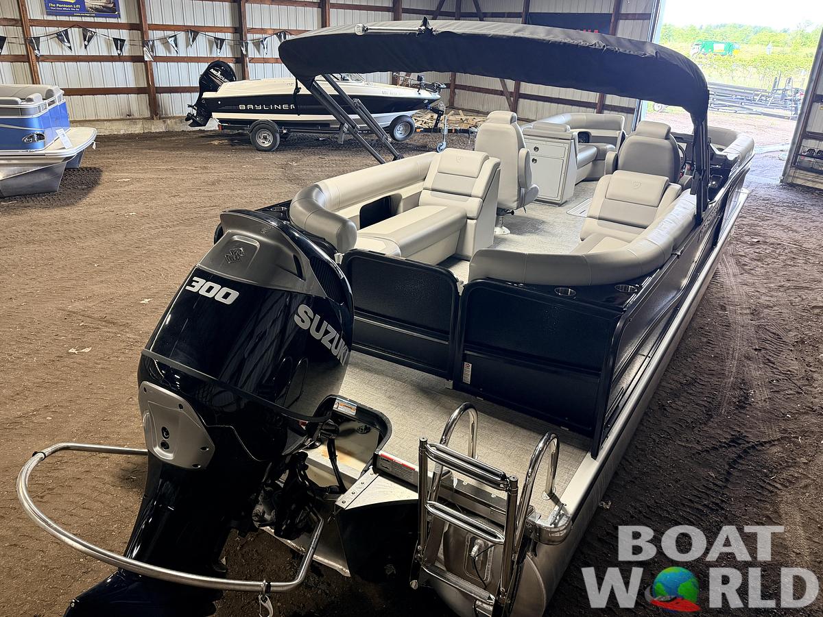 Used 2024 Premier 250 SunSation PTX Tritoon & 300HP Suzuki -$69,995
