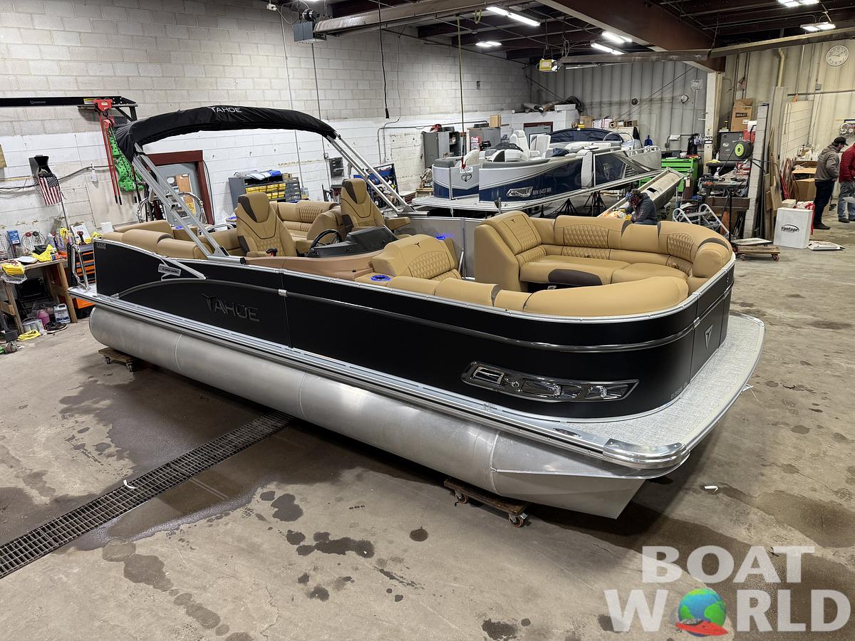 2025 Tahoe Pontoons Cascade 2385 Quad Lounge & Honda 4-Stroke EFI