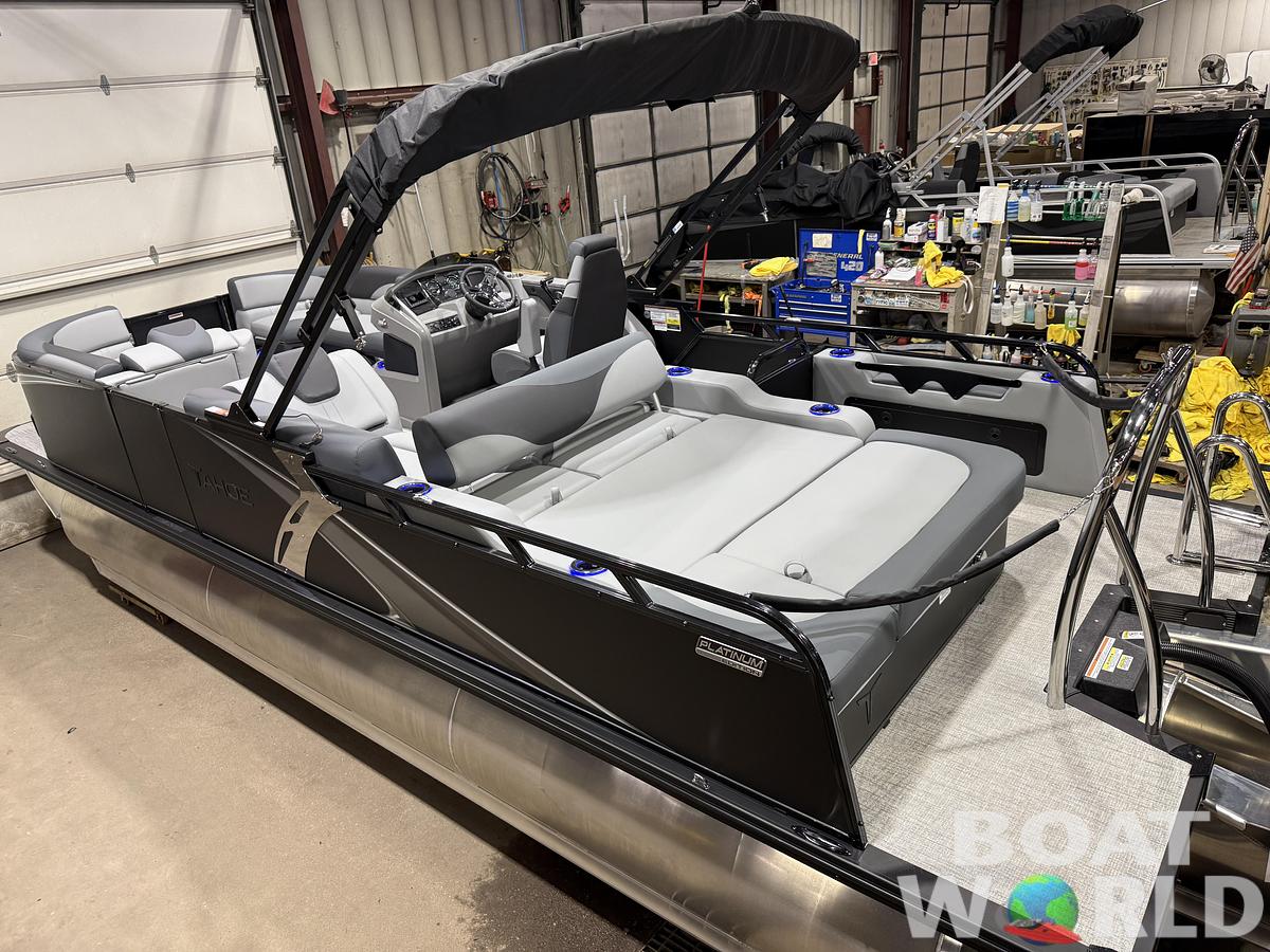 2026 Tahoe LTZ 300HP VRB 2385 Swingback Tritoon $68,995