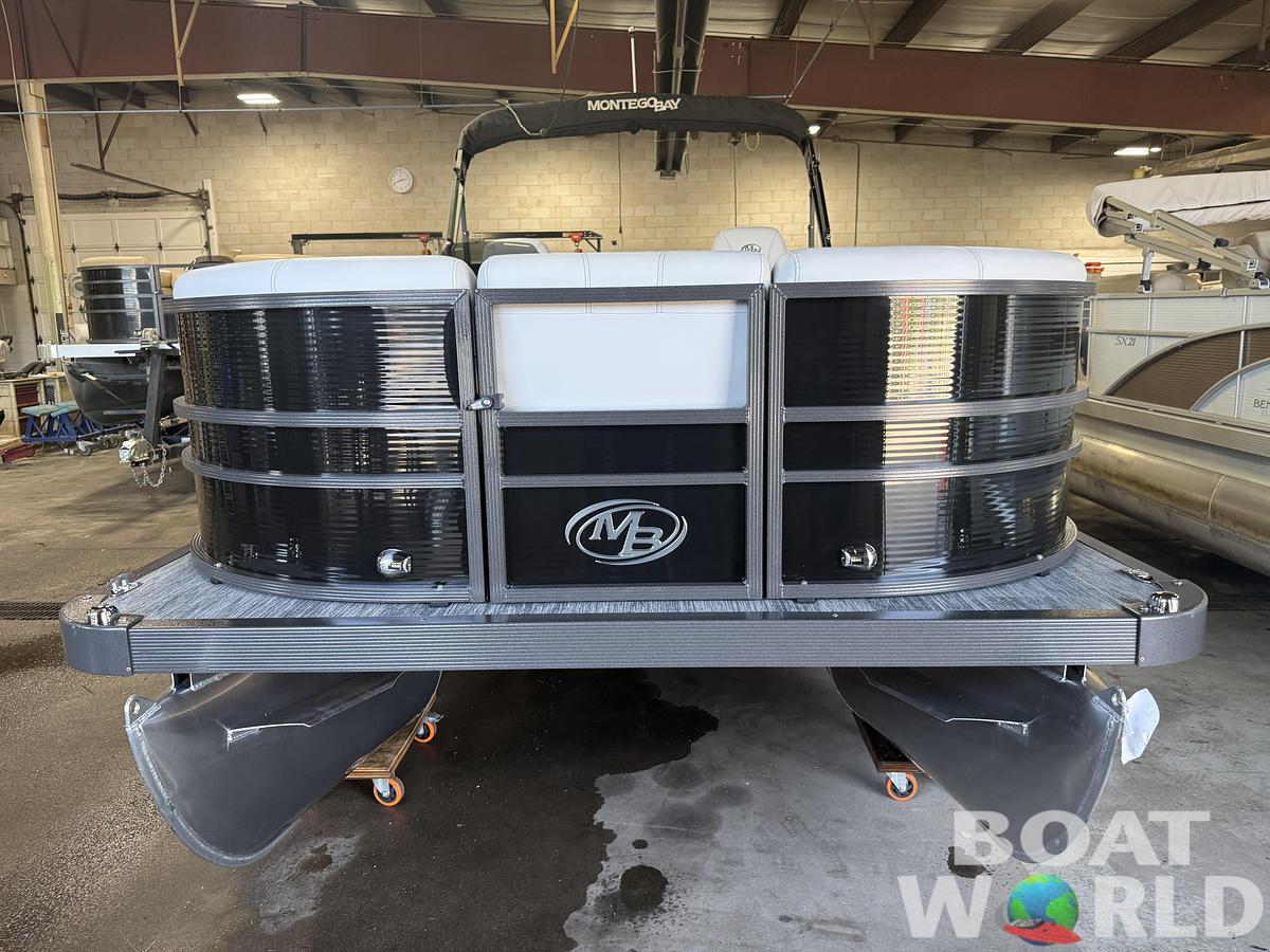 Used 2026 Montego Bay 8522 Quad Lounger BR Deluxe Pontoon 