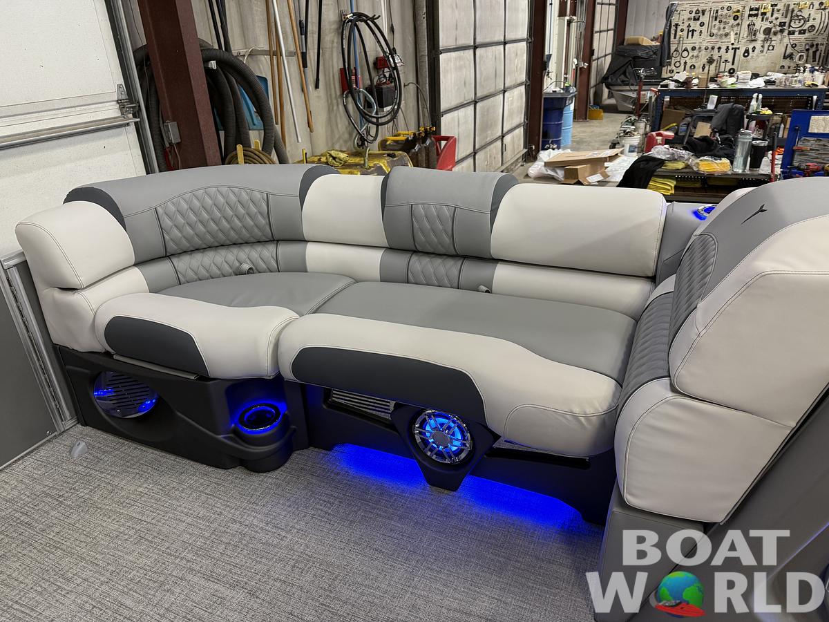 2025 Tahoe Pontoons Cascade 2385 Quad Lounge & Honda 4-Stroke EFI
