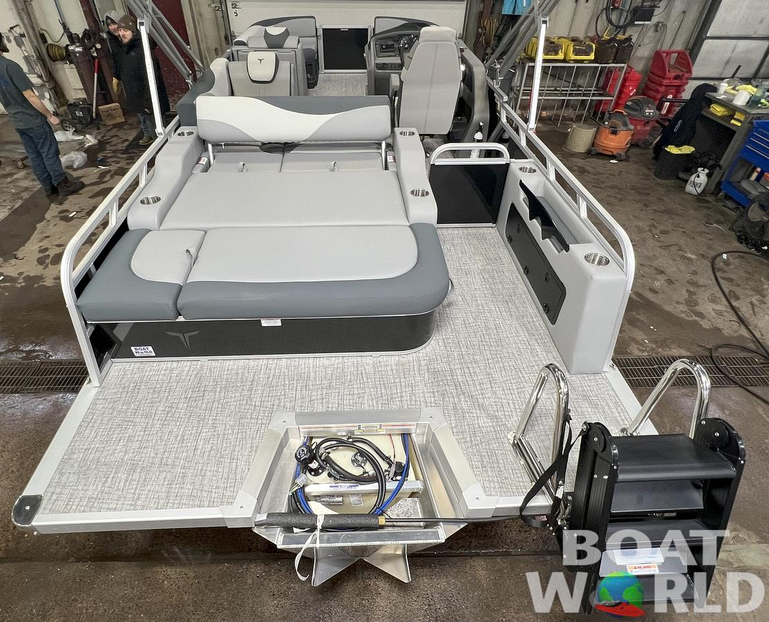 2025 Tahoe Pontoons LTZ 2385 Swingback (VRB) & Honda 4-Stroke EFI