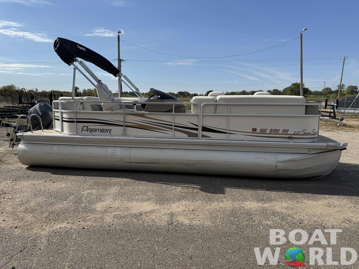 Used 2009 Premier 220 SunSpree DL Pontoon