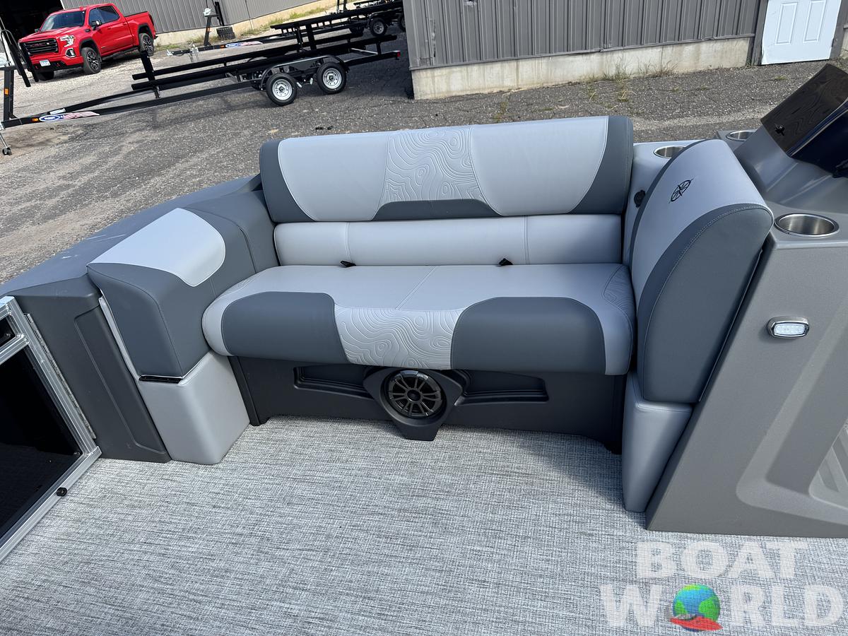 2025 Tahoe Pontoons GEOfish 2385 Rear Fish & Honda 4-Stroke EFI