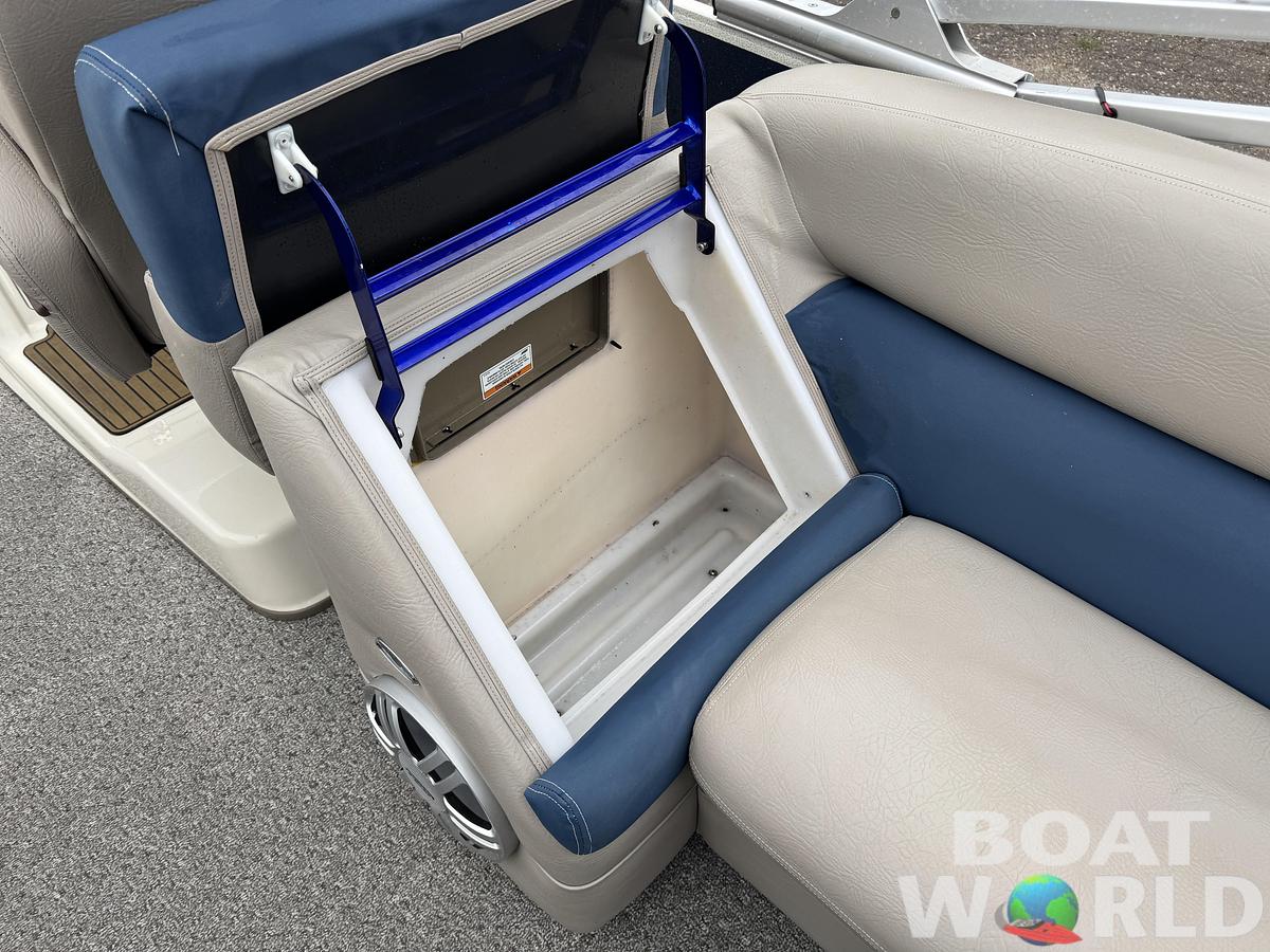 Used 2013 Premier 250 Intrigue Pontoon with 140HP Suzuki Fourstroke EFI