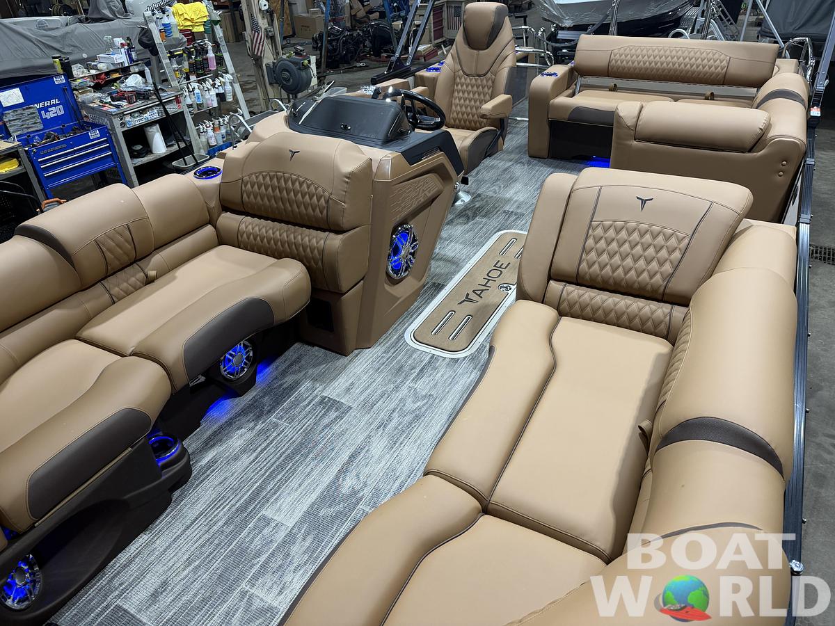 2026 Tahoe Pontoons Cascade 2385 Swingback (VRB) Tritoon 