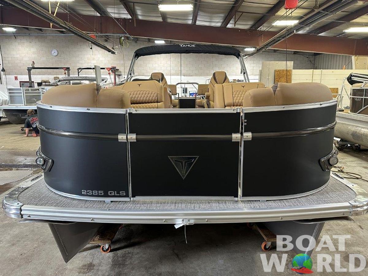 2025 Tahoe Pontoons Cascade 2385 Quad Lounge Shift SS & Honda 4-Stroke EFI