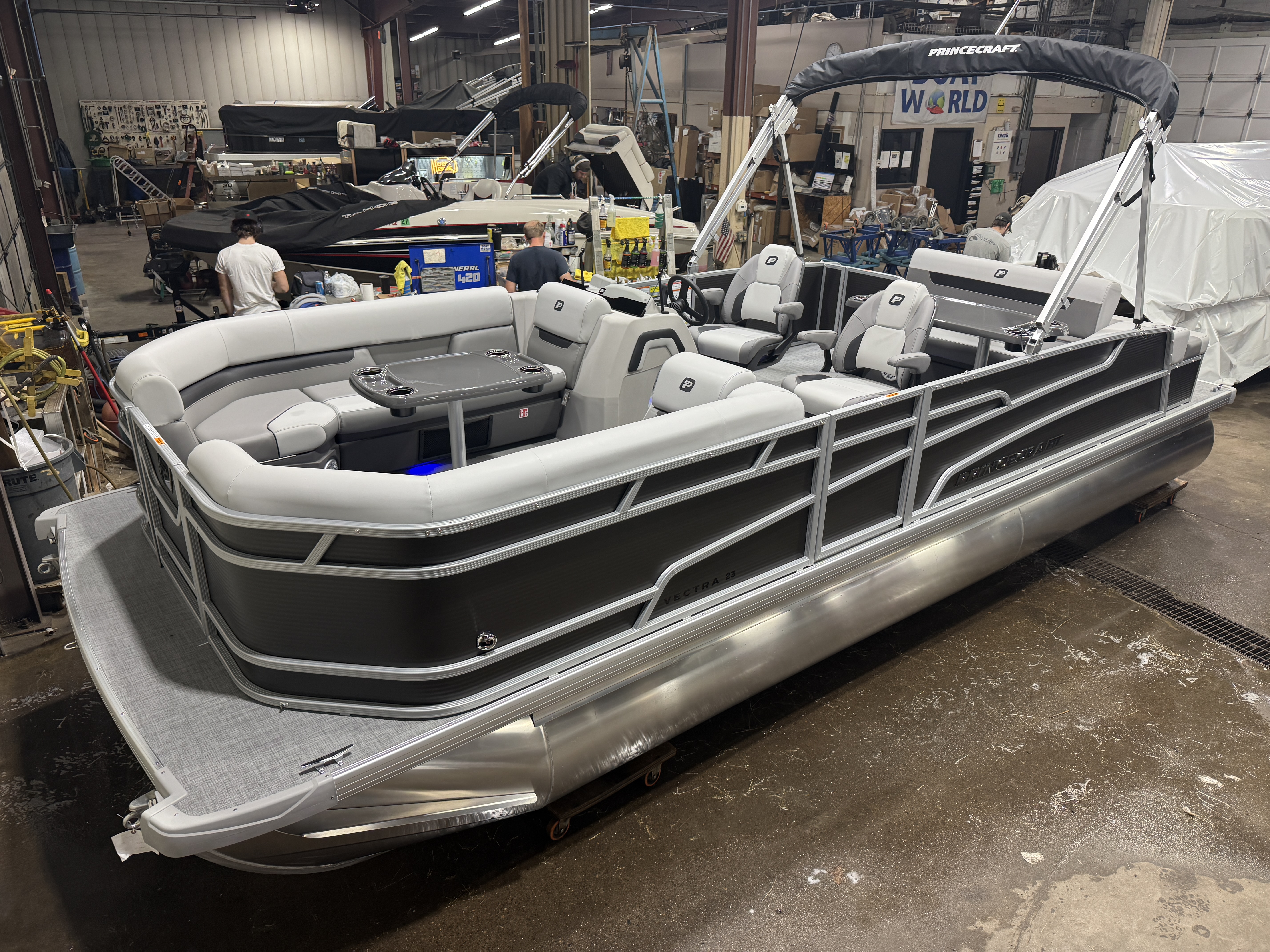 2026 Princecraft Vectra 23 RL SS Swingback Pontoon